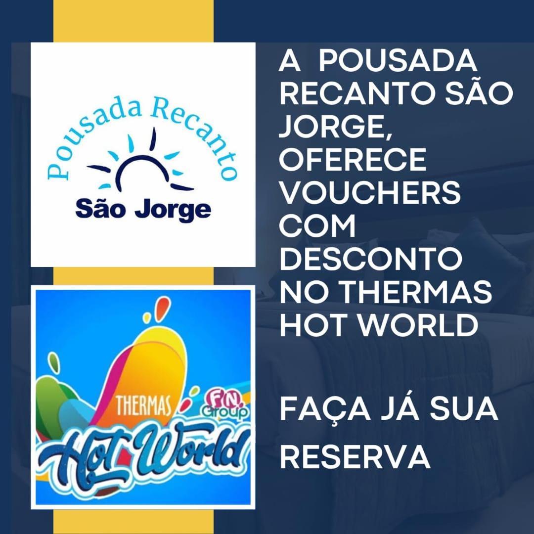 Pousada Recanto Sao Jorge Águas de Lindóia Exterior foto